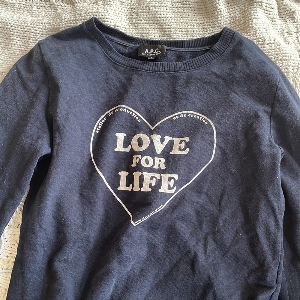 A.P.C Love for Life Sweatshirt